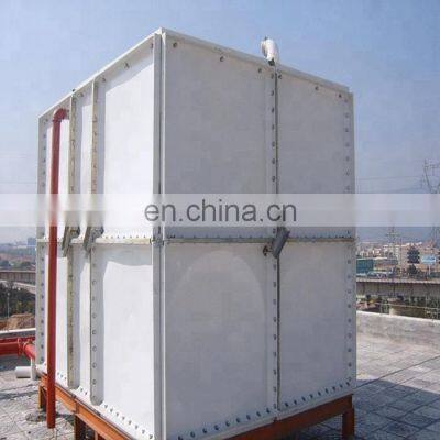 GRP FRP SMC fiber water tank 10 m3 20 m3 30 m3 40 m3 50 m3 rectangular water tank