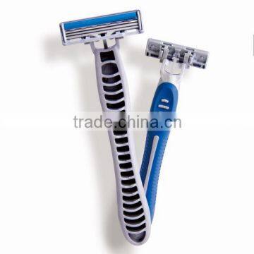 triple blade shaving razor