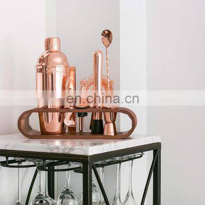Best Reasonable Price Tools Logo Branded Bar Mixer Bartender Kit Cocktail Shaker Set photo-2