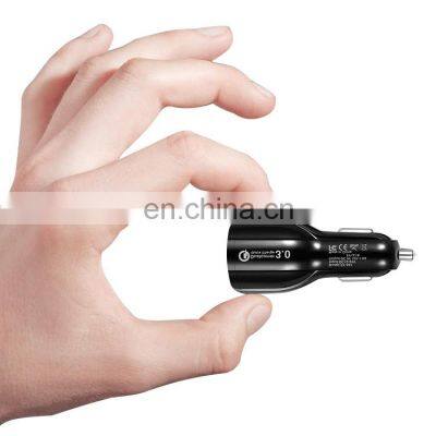Car Charger 3.0 QC 3.0 Dual USB Quick Charging Adapter Car-Charger Type For Micro USB C Cable Phone Charger photo-2