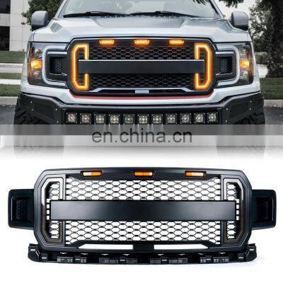 2018 2019 2020 accessories raptor bodykit parts  front bumper grille for F150 ford