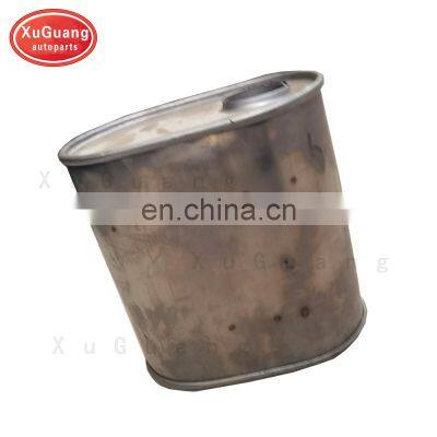 XUGUANG HIGH QUALITY UNIVERSAL RACETRACK SHAPE EXHAUST MUFFLER WITH STAINLESS STEEL MATERIAL photo-2