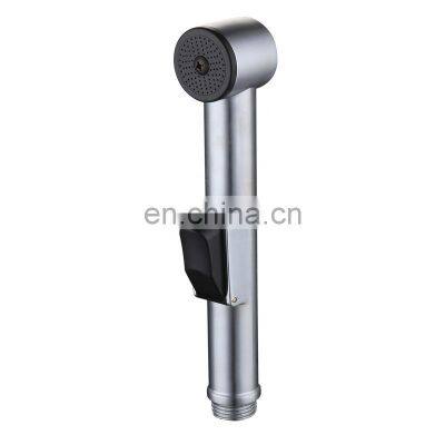 Bathroom ABS hand held bidet sprayer With Shower Wall Mounted plastic health faucet square toilet bidet shattaf