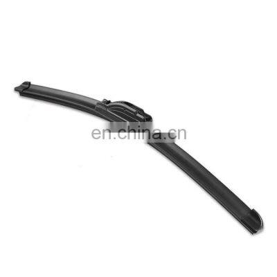 flat wiper blade multi functional with 16 adapters car wiper soft wiper blade natural rubber refill