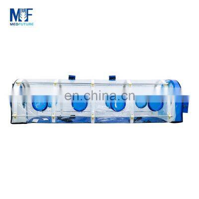 MedFuture Isolation Chamber 3pcs HEPA Filters Fully Collapsible Unit Biological Isolation Chamber for Medical DR