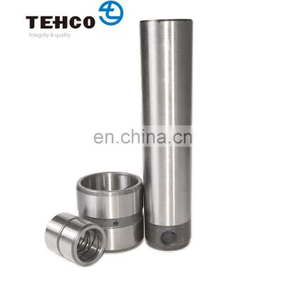 Manufacturer Hardened Bucket Pin and Bushing for Excavator Construction Machine of Improved Hardness Custom Logo and Material.