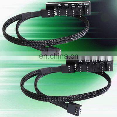 Pc Pwm Fan Hub 1 To 5 Pwm 4pin Fan Hub For Computer Case photo-2