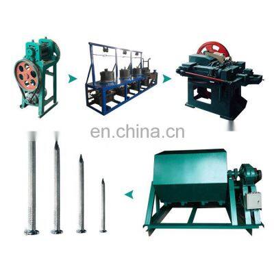 Manufacture low noise cheap price nail making machine/ steel wire nail making machine price