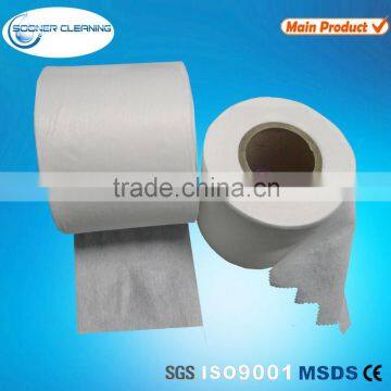 Spunlace Nonwoven Mesh Fabric For Wet Wipes Flush Easily