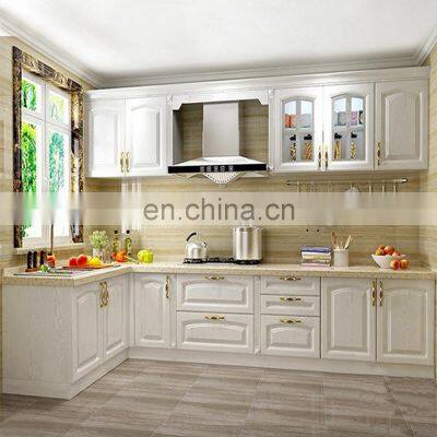 second hand simple inset laminate white kitchen cabinets european style  small size simple florida