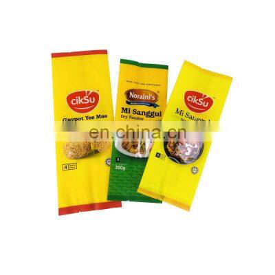 Custom Printed Food Bag Dampproof Instant Noodle Bag Window Stand Bag photo-5