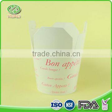 Professional multi-purpose disposable noddle cardboard boxes food delivery