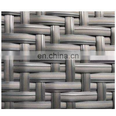 Synthetic UV-resistant non-toxic flat Rattan Resin Wicker Material Used for weaving chairs and sofas