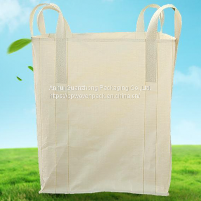 100% Virgin pp big bag 1 ton FIBC bag manufacturer