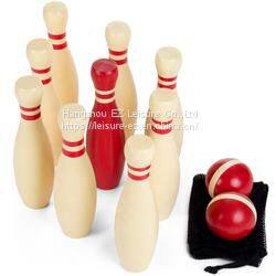 Custom Wooden Lawn Bowling Game photo-2