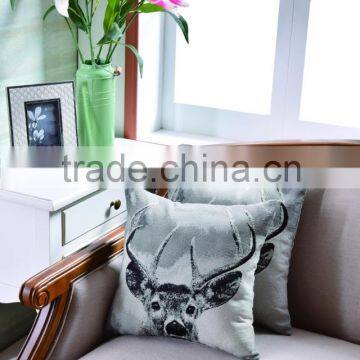 latest design deer cushion cover