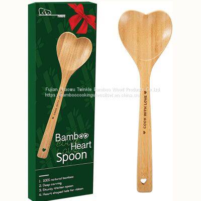 Bamboo Heart Spoons Original Twinkle Bamboo Wholesale Bamboo Wood Items