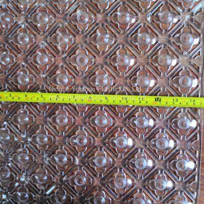 Transparent Popular ANTI-SLIP Bath Mat PVC Material photo-5