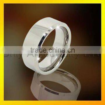 fashion mens ring with rhodium plated at low price