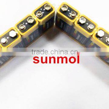 Zn/MnO2 Battery Type and 9V Nominal Voltage 6LR61 Alkaline Dry Battery 9v photo-2
