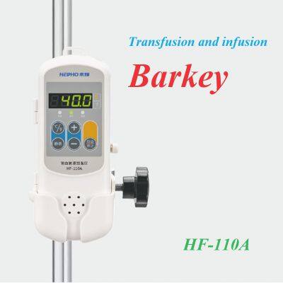 Blood transfusion and infusion heating device