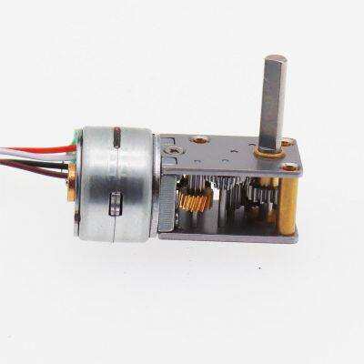 SM15 Right Angle 90° Gearbox 15mm Micro Stepper Motor 5v 42:1 105:1 photo-4