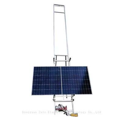 Mini Size Electric C Type Platform Cargo Lifts Elevator Air Conditioner Portable Lifter