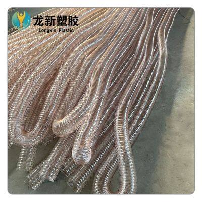 Car Ventilation Duct Flexible Air Duct Polyurethane Spiral Duct photo-4
