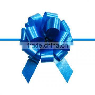 Floral Printed PP Pull Ribbon Bow/Fancy Christmas Gift Wrap Bow/Customized Design Lolorfull Plastic Pull Bow photo-2