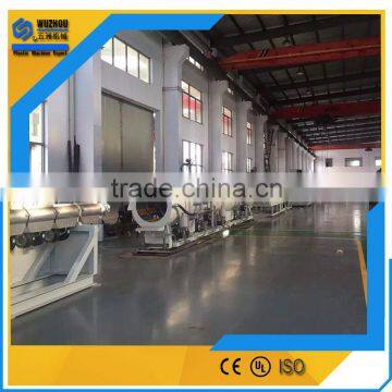Supplier of River Dredging 450mm Plastic Gas Pipe Extrusion Production Line