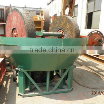 Huahong Gold Wet Pan Mill,wet Pan Gold Grinding Machine