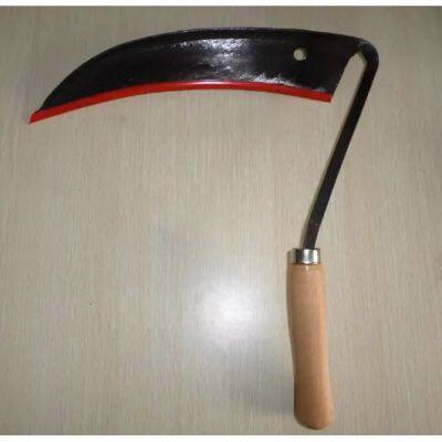 Faca de Foice de Boa Qualidade para Fazenda, Lâmina de Óleo, Colheita Manual, Aço Tratado Termicamente, Foice M222