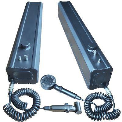 Outdoor Camping Pressurized Water Tank 18L26L36L Thickened 4mm Aluminum Alloy Water Storage Tank, Universal for Car Roof Platform photo-5