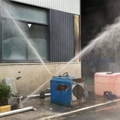 High Pressure Electric Drive Cleaning Equipment Automatic IBC Emulsion Tonnage Barrel Metal Cold Water Cleaning Process New Used photo-4