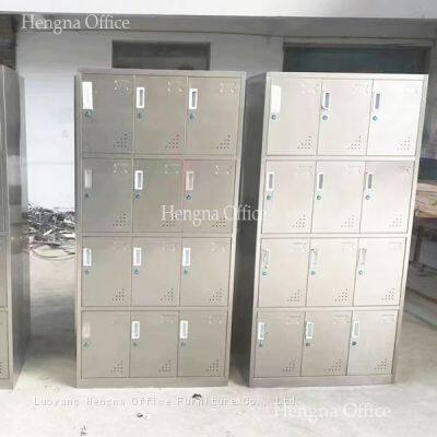 Casilleros para empleados de acero inoxidable grueso y resistente a la intemperie con diseño de espejo de maquillaje para oficinas y lugares de trabajo - OEM/ODM photo-3