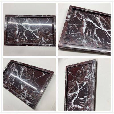 Rosso Lepanto Marble Tray SinoTopstone For Sale photo-2