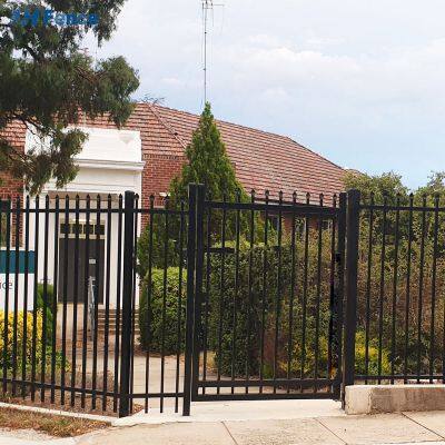 JH Fence Хэбэйский углеродистый сталь, современная домашняя безопасность, 6 футов, наружный садовый палисадный забор, экологически чистый, устойчивый к грызунам и гниению, легко собирается