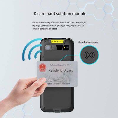 Handheld Pda for Identity Verification, Handheld Device for Barcode Scanning and Charging, Handheld Pda With Printer for Printing Face Sheets, Brand of Handheld Printers
