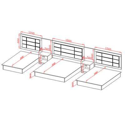 Hotel Bed Made of Plywood From BianYi Furniture Factory in Foshan City photo-5
