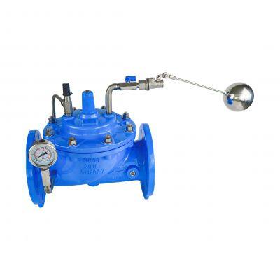 Stainless Steel S100X Float control valve with 4-20mA Signal Output for Process Automation