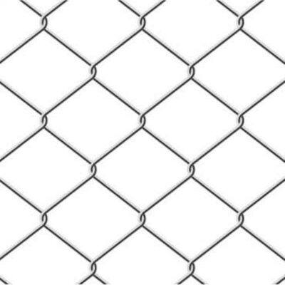 Galvanized Chain Link Fence 8 ft Chain Link Fence Wire Fence for Construction photo-4
