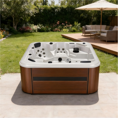 Бельгийская гидромассажная ванна для всего тела. Многоступенчатая фильтрация обеспечивает более чистую и гигиеничную воду.