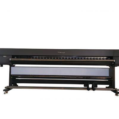 3,2 м рулонный UV-принтер с прижимными роликами для печати на прозрачных материалах