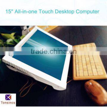 15''All in one Desktop computer with touch screen