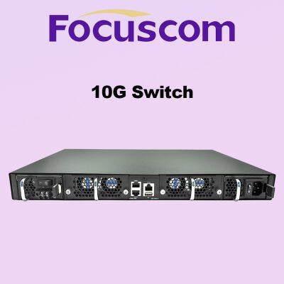 Focus S6650-48SX6QC Data Center TOR Switch, 48-Port 10G SFP+ With 6-Port 100G QSFP28 Uplink, L3 Managed Aggregation Layer Network Switch photo-4