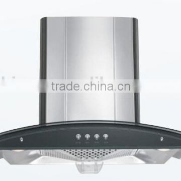 Auto clean euro glass range hood