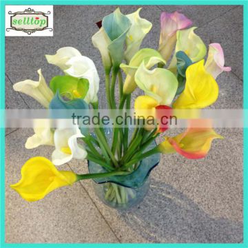 Hot sell 63cm pu real touch foam calla lilies