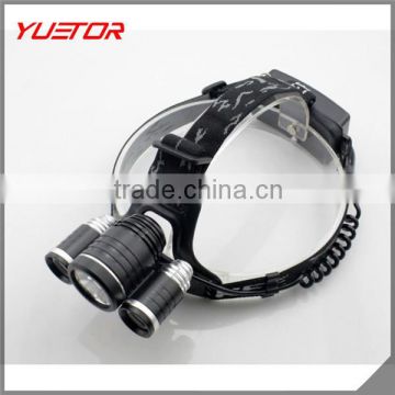 Waterproof Q5 LED 3200Lm Power Bicycle Light Rechargeable BatteryCamping Headlamp Headlight