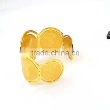 New Products 2016 Saudi Gold Jewelry Hot Selling Stainless Steel Bangle Supplier's Choice photo-3