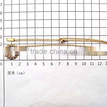 Christmas Accessories Jewelry Rhinestone Tassel Necklace Gold photo-5